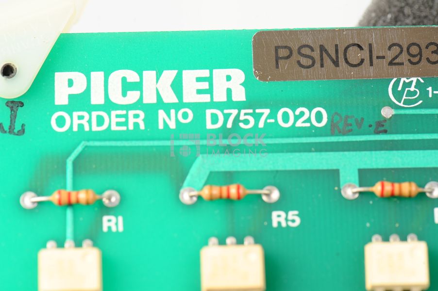 757020 Triac Driver Board for Picker Rad Room | Block Imaging